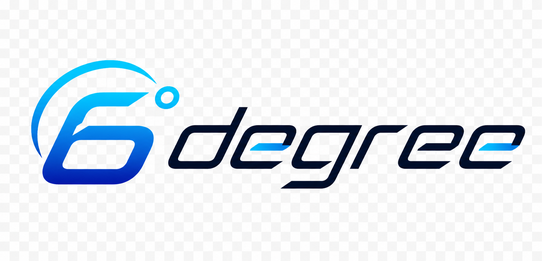 6 degree logo